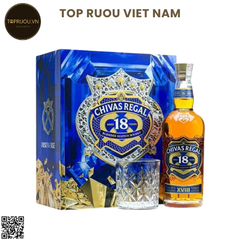 Chivas Regal 18 Gold Hộp Quà Tết 2025 (Kèm Túi Giấy Hãng) - 700ml - 40% - Scotland