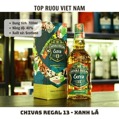 Whisky Chivas Regal 13 Xanh Lá - 700ml - 40% - Scotland