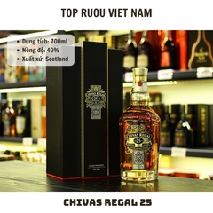 Chivas Regal 25 Years Old - 700ml - 40% - Scotland