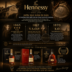 Cognac Hennessy XO - 700ml - 40% - Pháp