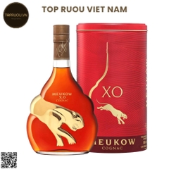 Cognac Meukow XO (Hộp thiếc) - 700ml - 40% - Pháp