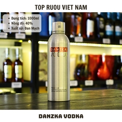 Vodka Danzka - 1000ml - 40% - Đan Mạch
