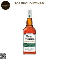 Whisky Evan Williams White  Bottled in Bond - 750ml - 50% - Mỹ