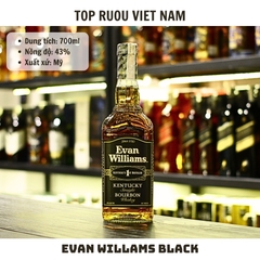 Whisky Evan Williams Black Kentucky Straight - 700ml - 40% - Mỹ