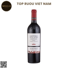 Rượu Vang Đỏ Calvet Conversation Bordeaux - Pháp - Merlot, Cabernet Sauvignon - 12.5% - 750ml