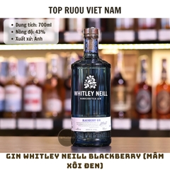 Gin Whitley Neill Blackberry (Mâm Xôi Đen) - 700ml - 43% - England
