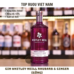 Gin Whitley Neill Rhubarb & Ginger - 700ml - 43% - England