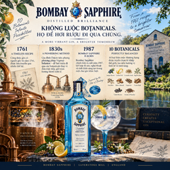 Gin Bombay Sapphire - 750ml - 47% - Scotland