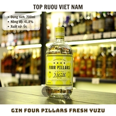 Gin Four Pillars Fresh Yuzu - 700ml - 41.8% - Úc