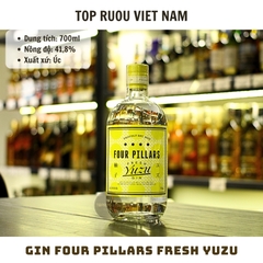 Gin Four Pillars Fresh Yuzu - 700ml - 41.8% - Úc
