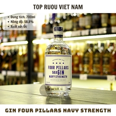 Gin Four Pillars Navy Strength - 700ml - 58.8% - Úc