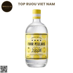 Gin Four Pillars Fresh Yuzu - 700ml - 41.8% - Úc
