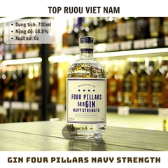 Gin Four Pillars Navy Strength - 700ml - 58.8% - Úc