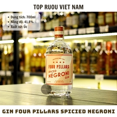 Gin Four Pillars Spicied Negroni - 700ml - 41.8% - Úc