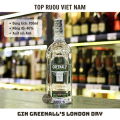 Gin Greenall's Original London Dry - 700ml - 40% - Anh