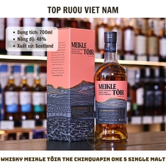 Whisky Meikle Tòir The Chinquapin One 5 Single Malt - 700ml - 48% - Scotland