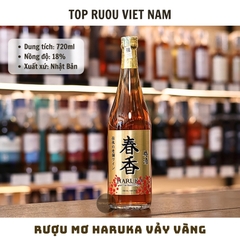 Rượu Mơ Haruka Vẩy Vàng 720ml - 18% - Nhật Bản