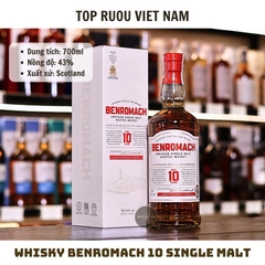 Whisky Benromach 10 Single Malt - 700ml - 43% - Scotland