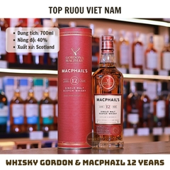 Whisky Gordon & Macphail 12 Years Single Malt - 700ml - 40% - Scotland