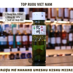 Rượu Mơ Nakano Umeshu Kishu Miiri 720ml - 14% - Nhật Bản