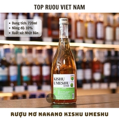Rượu Mơ Nakano Kishu Umeshu 720ml - 10% - Nhật Bản