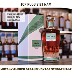 Whisky Alfred Giraud Voyage Single Malt - 700ml - 48% - Pháp