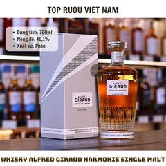 Whisky Alfred Giraud Harmonie Single Malt - 700ml - 46,1% - Pháp