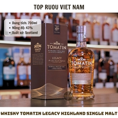 Whisky Tomatin Legacy Highland Single Malt - 700ml - 43% - Scotland