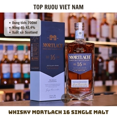 Whisky Mortlach 16 Single Malt - 700ml - 43.4% - Scotland