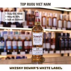 Whisky Dewar’s White Label Blended Scotch - 700ml - 40% - Scotland