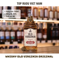 Whisky Old Virginia Bourbon Original - 700ml - 40% - Mỹ