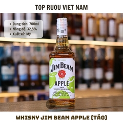 Whisky Jim Beam Apple Kentucky Straight Bourbon - 700ml - 32.5% - Mỹ
