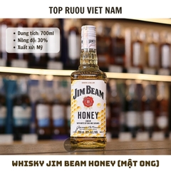 Whisky Jim Beam Honey Kentucky Straight Bourbon - 700ml - 30% - Mỹ