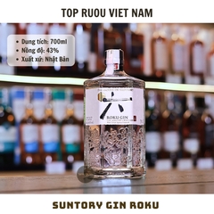 Gin Roku - 700ml - 43% - Nhật Bản