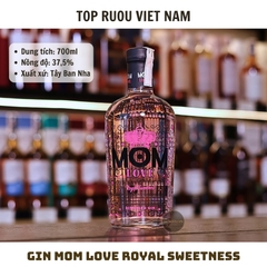 Gin Mom Love Royal Sweetness - 700ml - 37,5% - Tây Ban Nha
