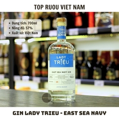 Gin Lady Trieu - East Sea Navy - 700ml - 57% - Việt Nam
