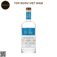 Gin Lady Trieu - East Sea Navy - 700ml - 57% - Việt Nam