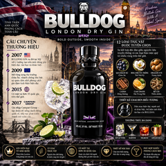 Gin Bulldog - 700ml - 40% - Anh