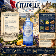 Gin Citadelle De France Original - 700ml - 40% - Pháp