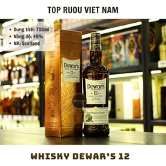 Whisky Dewar's 12 Years Blended Scotch - 700ml - 40% - Scotland