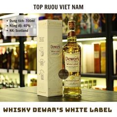 Whisky Dewar’s White Label Blended Scotch - 700ml - 40% - Scotland