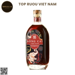Gin Sông Cái Spiced Roselle Flavored - 700ml - 32,5% - Việt Nam