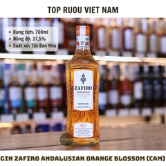 Gin Zafiro Andalusian Orange Blossom 700ml - 37,5% - Tây Ban Nha