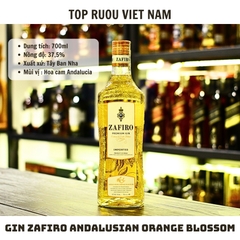 Gin Zafiro Andalusian Orange Blossom 700ml - 37,5% - Tây Ban Nha