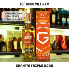 Whisky Grant's Triple Wood 700ml - 40% -  Scotland