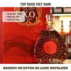 Brandy XO Extra De Luxe Napoleon (Kèm Túi Giấy Hãng) - 700ml - 40% - Pháp