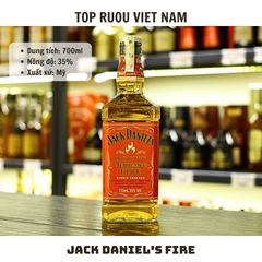 Whisky Jack Daniel's Tennessee Fire - 700ml - 35% -Mỹ