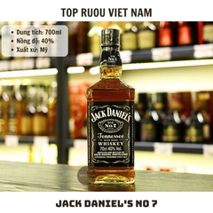Whisky Jack Daniel's No7 - 700ml - 40% - Mỹ