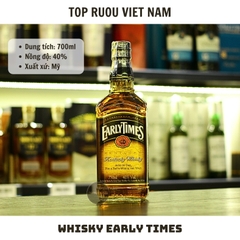 Whisky Early Times Kentucky - 750ml - 40% - Mỹ