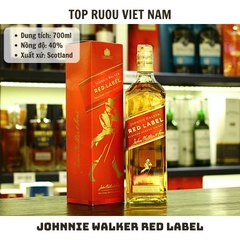 Whisky Johnnie Walker Red Label (Có Hộp) - 700ml - 40% - Scotland